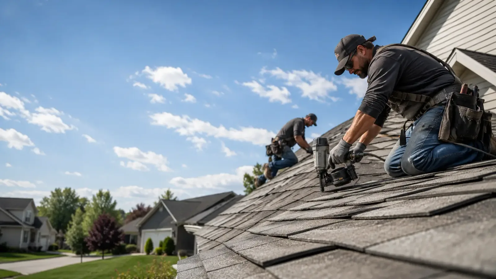 Storm Damage Roof Repair in Wakarusa, KS near me
